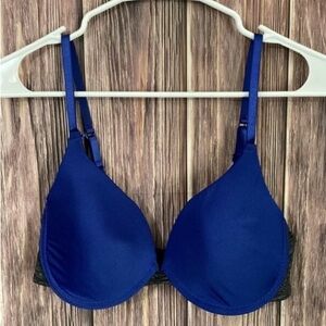 TAREA rue21 women’s purple gray padded bra 38C adjustable straps